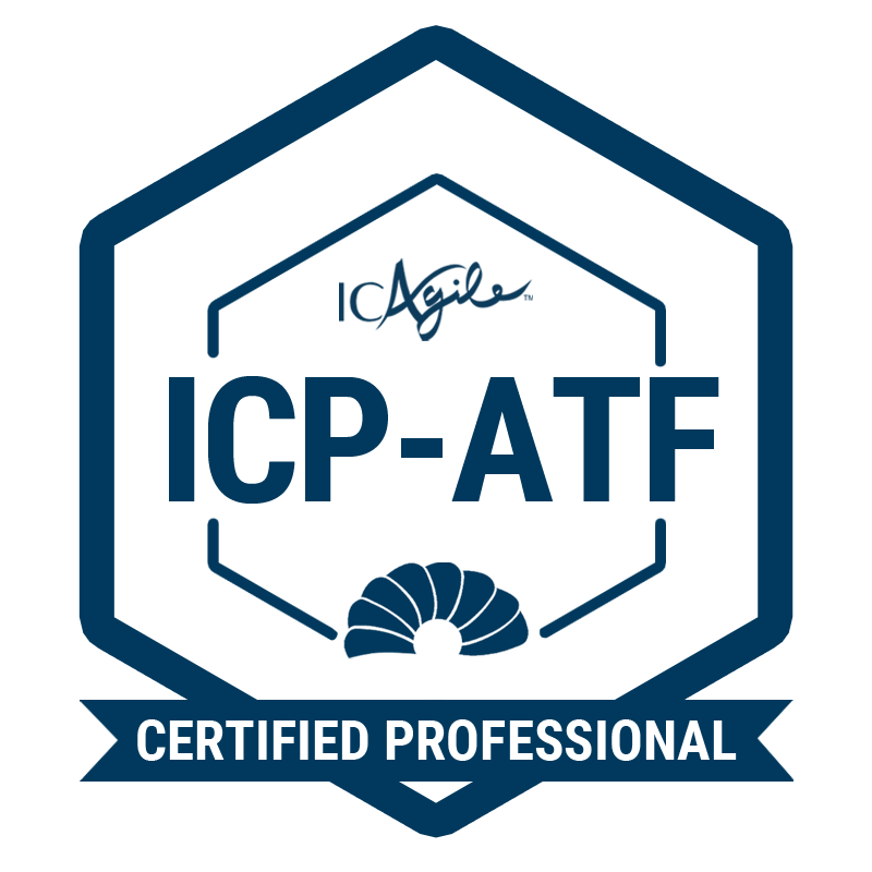 ICP ATF Certification IC Agile Certification AgileWaters Consulting