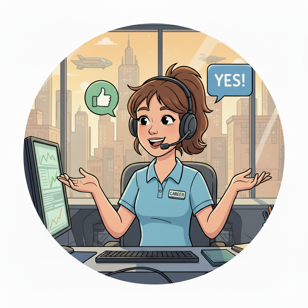 Career Buddy - Nikita with Headphones